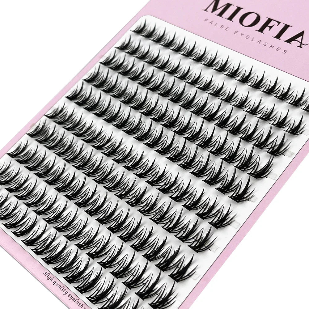 Manga Eyelash Clusters Brown/Black